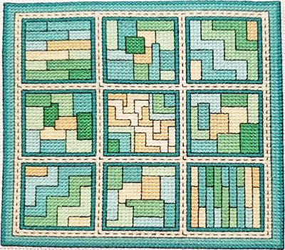 (image for) Quilt Blocks 13 - Aquatic Dreams